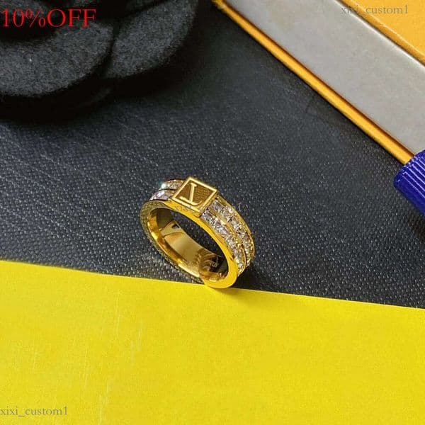 Elegant Cubic Zirconia Pave Initial Ring With Geometric Accent Stylish Jewelry Gift For Her High Quality And Trendy Accessory