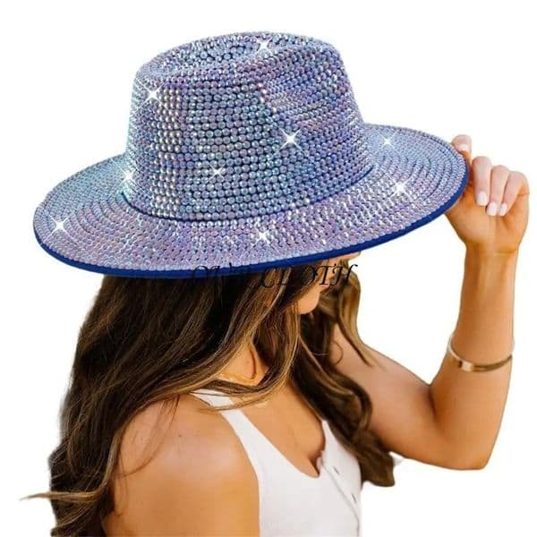 Cowboy Hat Womens Disco Hat Western Cowgirl Hats Party Props Costume Y1AC 260509