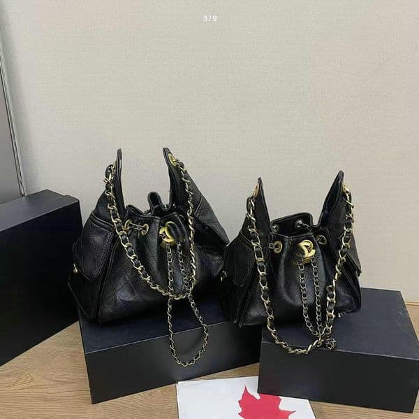 designer hobo bag 25 20 tote bag Luxury bag women bag Genuine Leather black shoulder bag handbag Women Plain Metallic Letter hobos crossbody bag