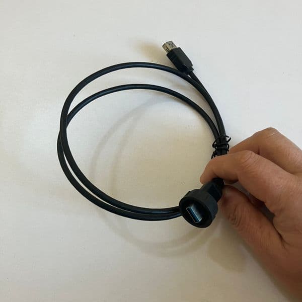 50 pcs customized snap-fit USB 3.0 male to female head cable harness
