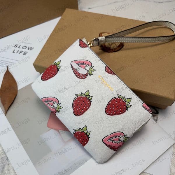 Designer Wallet Classic Men Women Coin Purses Luxury Leather Cardholder Fashion Cash Wallets Pouch Credit Card Wrist Bag With Box