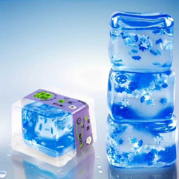3PCS Squishy Ice Cube Stress Balls Stress Balls for Kids and Adults Anxiety Relief Funny Stress Calming Toys L260511