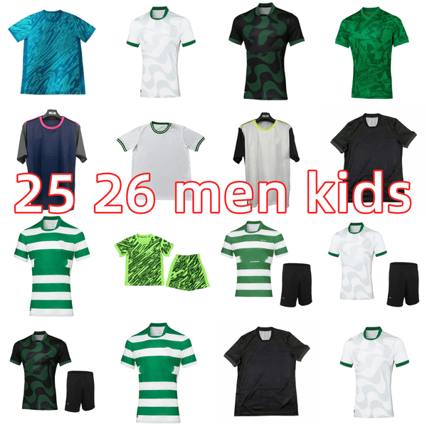 25 26 soccer jerseys Lisboa Jovane Sarabia Vietto COATES ACUNA Lisbon home away 2025 HJULMAND GYOKERES football shirt Kids