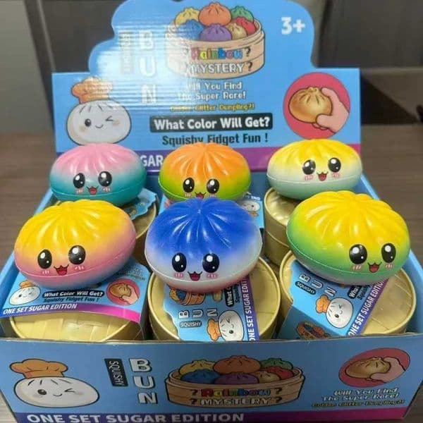 Dumpling Squishy Stress Relief Toys Squishy Domplings Mystery Dumplings Party Gift Favors Taba Squishies Desk Ornament X260511