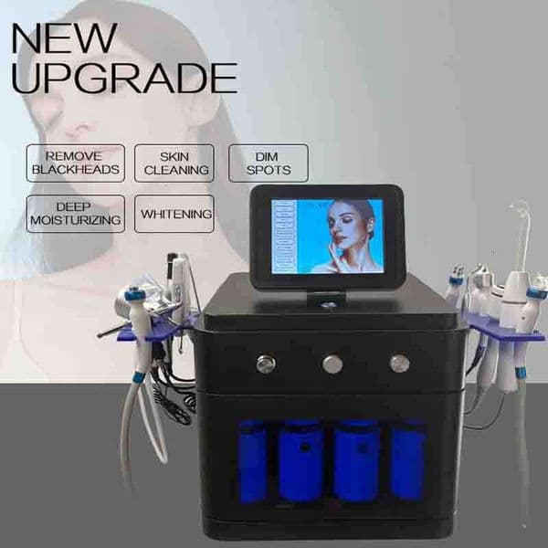 Desktop Hydro Bubble Skin Beauty Device 14 In 1 Facial Care Oxygen Jet Peel Firming Dermabrasion Other Home Use Beauty Equipment