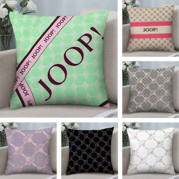 Pillow Case Luxury J-Joops Cool Soft Plush Fabric Double-Sided Printed Sofa Cushion Cover for All Seasons Home Decor Gift 26Y0509