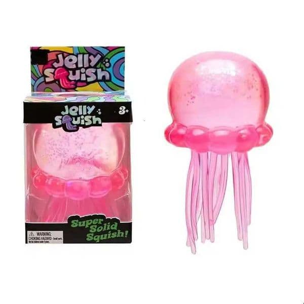 New Schylling Jellyfish Healing Series Needoh Nice Cube Stress Relief Pinch Toy Childrens Gift X2605111