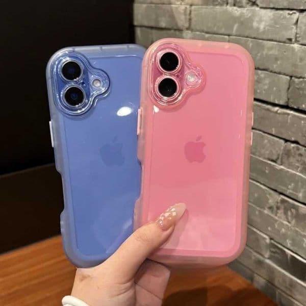 Luxury Transparent Candy Phone Case For iPhone 11 12 13 14 15 16 Pro Max Shockproof Clear Bumper Cases CoverJ260511