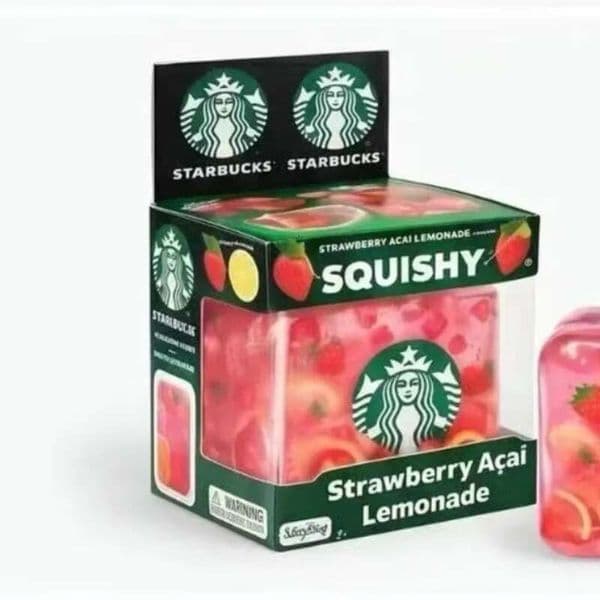 New High-quality Needoh Nice Cube Squeeze Coke Sprite Fanta Pepsi Starbucks Wahaha Simulated Squishy Toy Slow Rebound Sensory Fidget Office Stress Relief toys