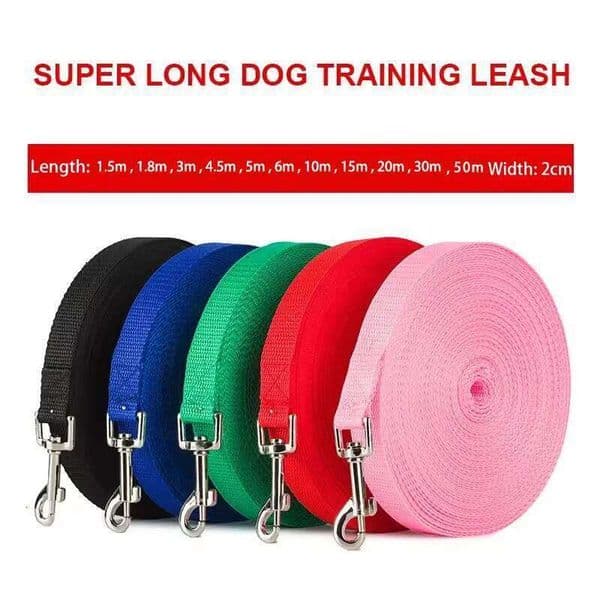 Extra Long Polypropylene Pet Leash Heavy Duty Dog Training Lead Anti Tear Tracking Rope Outdoor Walking Safe Control 26W05011
