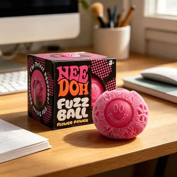 NeeDoh Fuzz Ball Blind Box Series Desktop Ornament Stress Relief Toys Suitable For People Under Pressure Fun Soft Stress Ball X260511