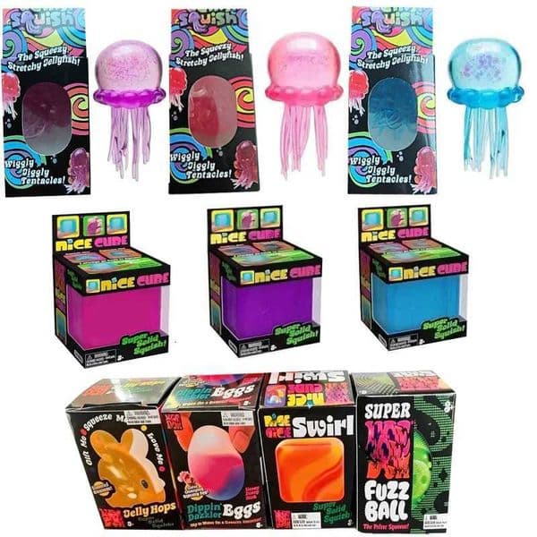 Schylling Needoh Nice Cube Sensory Toys Anti-Stress Blocks Stress Relief Jigsaw Pressure Relief Souvenir for Kids X260511