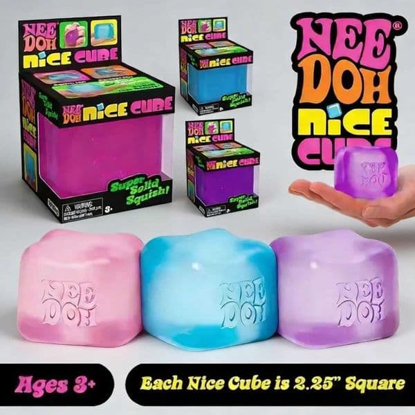 2026 NEW Hit Product Schylling Needoh Nice Cube Sensory Toys Anti-Stress Blocks Stress Relief Jigsaw Pressure Relief Souvenir X260511