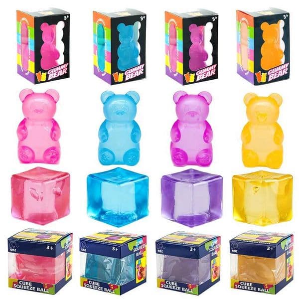 Needoh Nice CubeCute Bear MaltoseStress Resistant Toy That Relieve AnxietyRelax And Grip Desktop Decorative With Box Gifts X260511