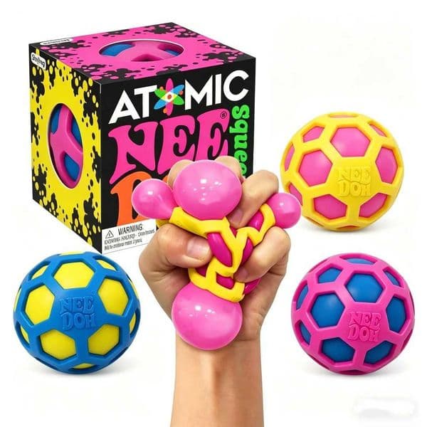 Schylling Needoh Atomic Stress Relief Ball squishies toy blind box Adult Party Gift Tool stress relief toy fidget toys X260511