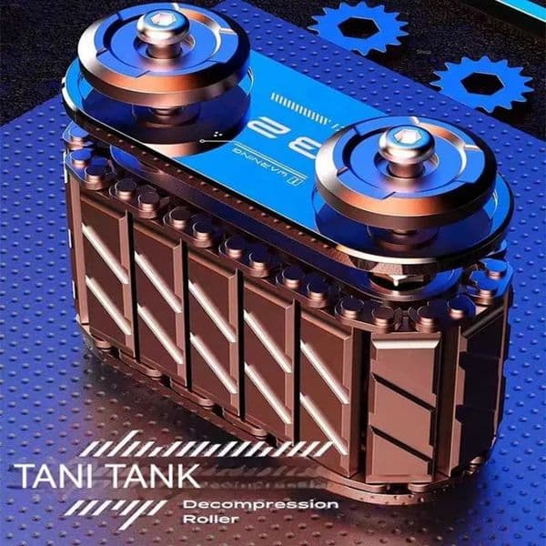 2026 Metal Fidget Toy Cool fidget cube Tank Roller Autism ADHD Metal EDC Fidget Office Desk Anxiety Stress Relief Toys Adult Gift Edc