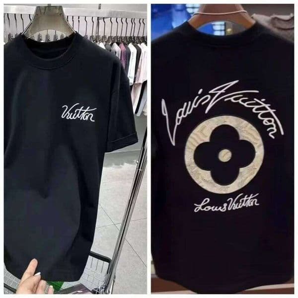 Spring Summer Classic Luxury Clothing Brand 100_Cotton Shirt Men's Women's High Quality Harajuku Short Sleeve O-Neck T-shirt W260511