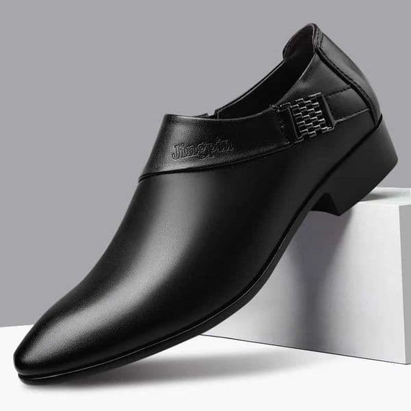 Men PU Leather Shoes Formal Dress Shoes for Men Plus Size Party Wedding Office Work Shoe Slip Business Casual Oxfords Zapatos H260509