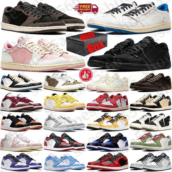 Free Shipping With Box Designer Basketball travi travis 1 1s scottt low scottts lows scottes Shoes sneakers for mens womens outdoor d h gate trainers Sports quality