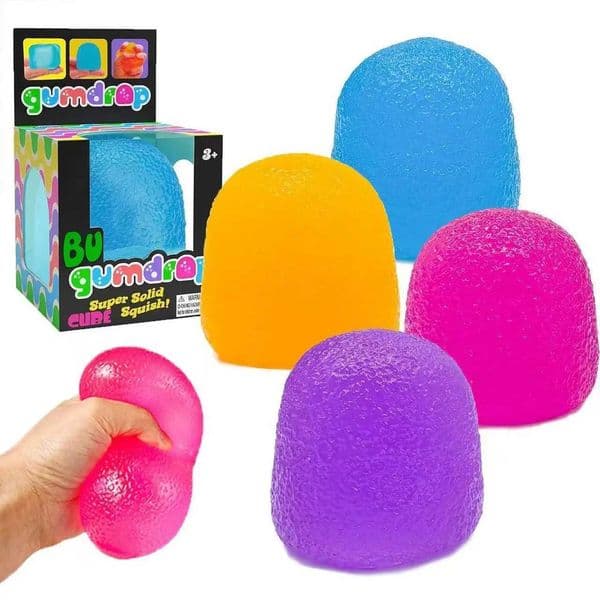 Hot Schylling Nee doh Gumdrop Soft Sensory Fidget Toy Collectible Stress Balls Assorted Colors 1 Pack Squeeze Toy Blind Box X260511