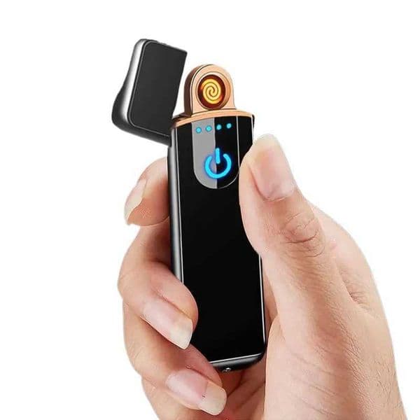 USB Rechargeable Tungsten Wire Safety Lighter Portable Fast Charging Lighter Mens Exquisite Gift Cigarette Accessory IgnitionJ260511
