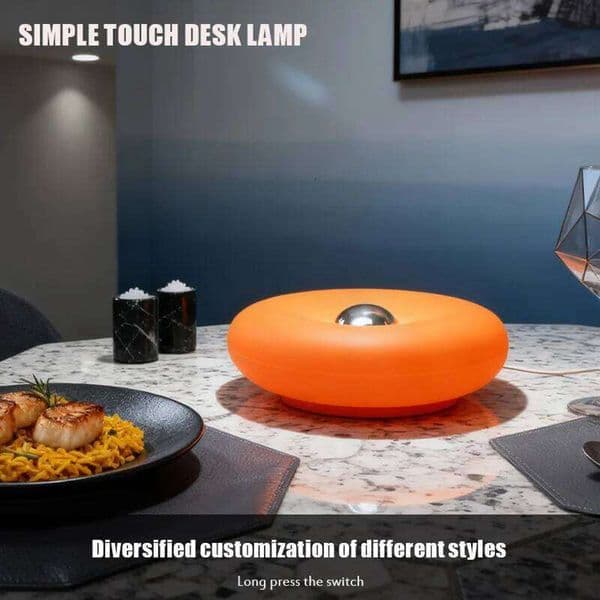 Intelligent Matter Bedhead Night Creative Decorative Desk Lamp Advanced Home Atmosphere Glass Donut Wall Light