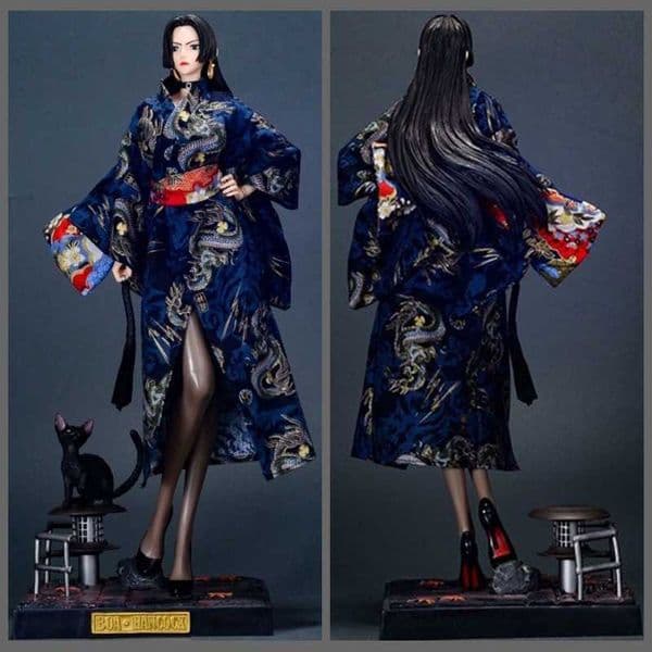 One Piece GK Boa Hancock Kimono Uta Empress Snake Princess Standing Statue Model Boxed Figure L260509