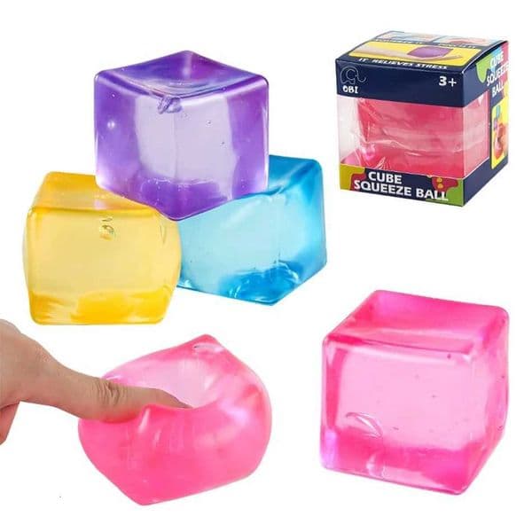 Nee doh Nice CubeCute Bear MaltoseStress Resistant Toy That Relieve AnxietyRelax And Grip Desktop Decorative With Box Gifts X260511