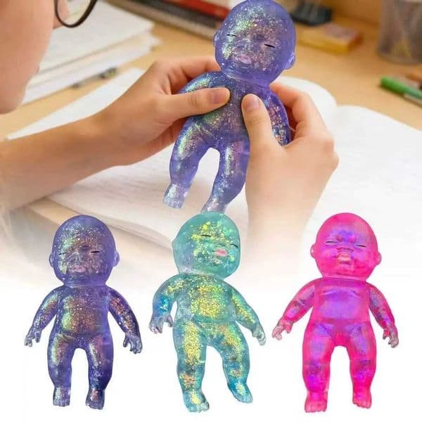 Squishy Baby Squishy Maltose Sugar Baby Squeeze Toy Stretchable Slow Rising Fidget Toy Party Gift Favors Funny Toys X260511