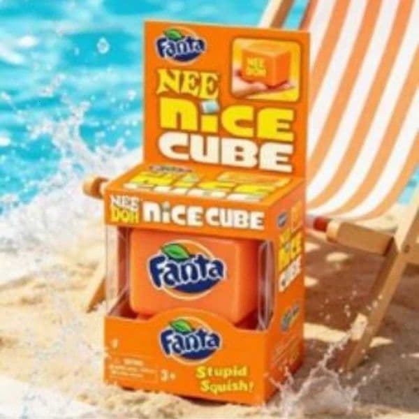 Schylling Needoh Nice Cube Sensory Nice Sicle an anti pressure cube that squeezes objects relieves anxiety and focuses X2605111
