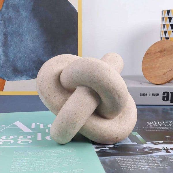 Geometric Ring-Shaped Decorative Piece Desktop Creative Decor for Living Room or Study to Add an Artistic Ambiance 26W05011