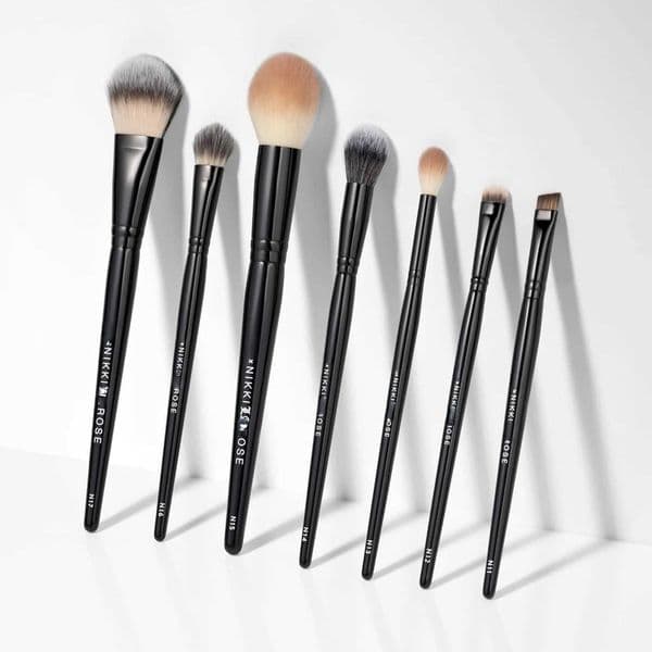BKNikki Pro Artist Makeup Brush Set 7PCS Professional Face Powder Blush Eyeshadow Brow Liner Cosmetic Brushes C260511