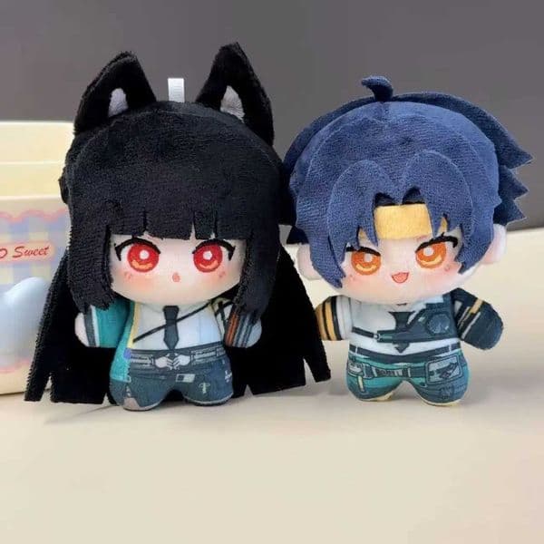 New10cm Asaba Harumasa PlushToys Pendant Hoshimi Miyabi Plush Doll Kawaii Backpack Zenless Zone Zero Doll Birthday Holiday Gifts