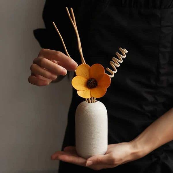 1 Set Ceramic Vase Flower Vases For Rustic Home Decor Modern Farmhouse Decor Living Room DecorShelf DecorTable DecorJ260512
