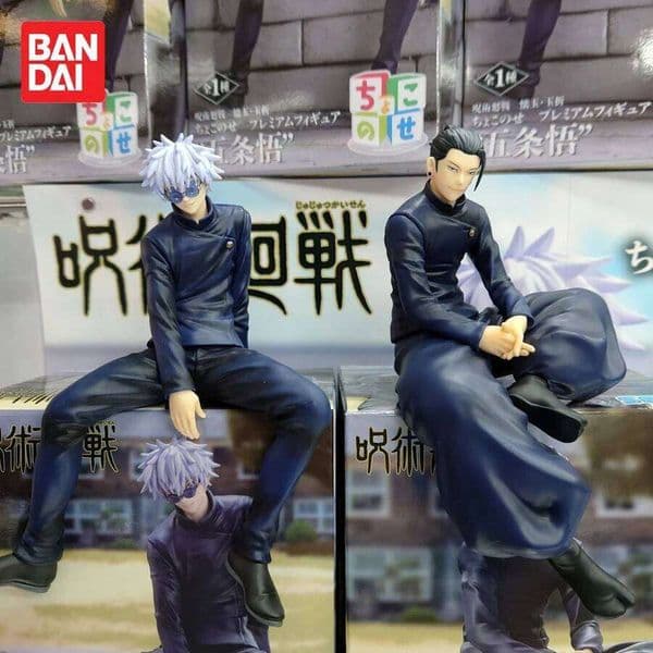 13.5cm Jujutsu Kaisen Anime Noodle Stopper Satoru Gojo Action Figure Geto Suguru Figurine PVC Adult Collection Model Toys W260512