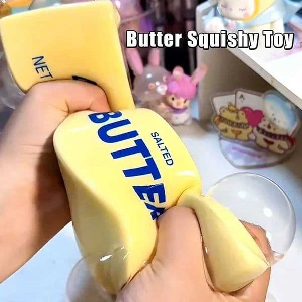 Simulated Squeeze Butter Stress-relieving-toys Squishy Fake Baozi Fun Pinch Uncompressed Fidget Toys Popular Children Favor Gift H260512 thumbnail 2