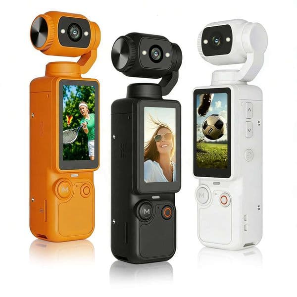 Cross-Border High-Definition Handheld Device, Sports Recording Camera, Gimbal Ultra-Clear Anti-Shake Camera Technology