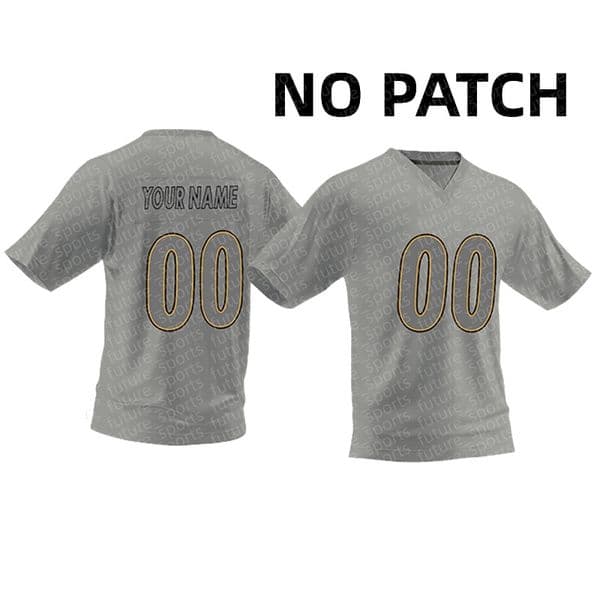 Customized NO PATCH men's retro rugby shirt, suitable for sports training, with retro embroidery design, fashionable and simple