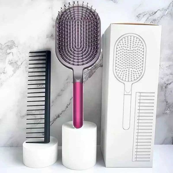 New Girls Hair Comb Scalp Massage Airbag Hairbrush Wet Curly Detangle Brush For Salon Hairdressing Styling Tools For Women L260512