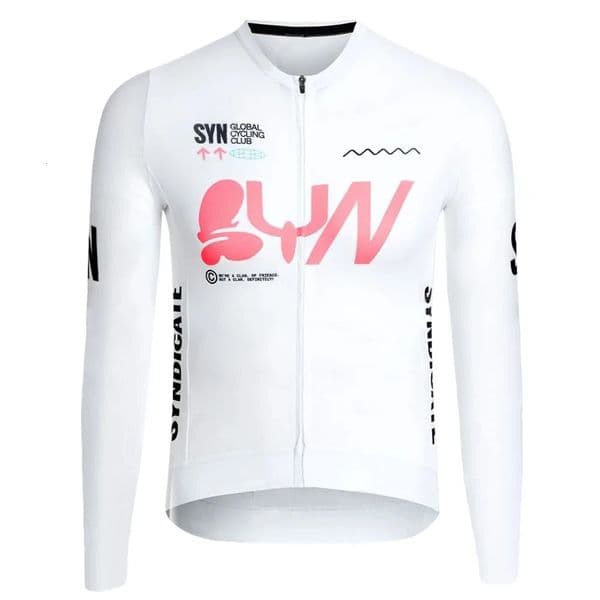 SYN mens cycling jersey sportswear long sleeved breathable slim fit quick drying cycling jacket mountain bike road bike shirt 260511