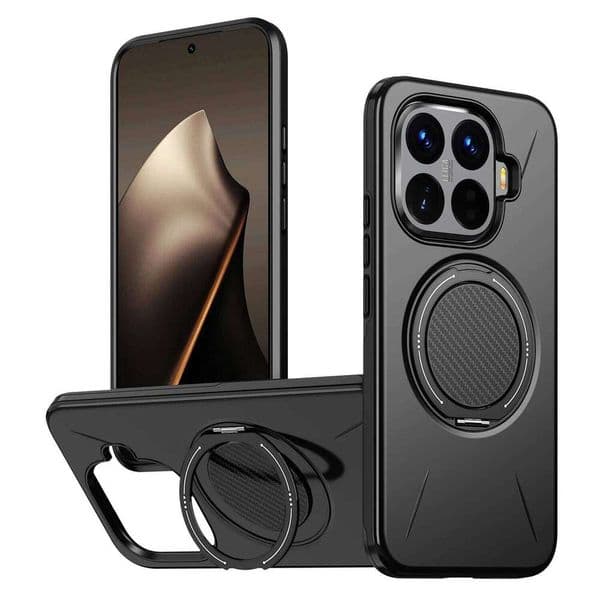 Luxury for Xiaomi 17 Max 15T 14T Pro 360 Rotating Magnetic Stand Holder Phone Case Armor Shockproof Bracket Covers W260512