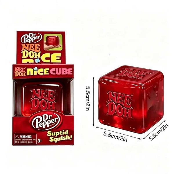 2026 New Needoh Nice Cube Sensory Stress Reliever Fidget Tool for Anxiety Focus Desk Sensory Cube for Adults KidsT260512