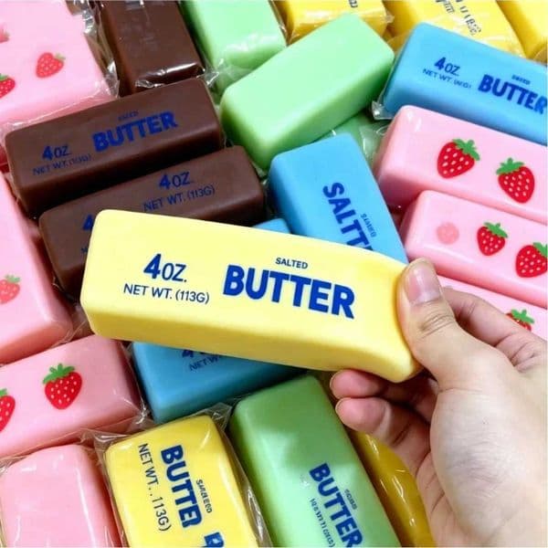 Squishy Elastic Butter Stick Fidget Toy blind box Stress Relief Game Funny Decompression Prank Squeeze Toy for Anxiety Relief H260512