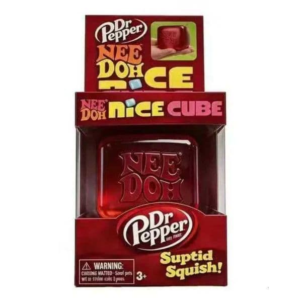 Schylling Nee Doh Nice-Sicle Sensory Cube Soft Squishy Stress Relief Toy Ideal Fidget for Anxiety ConcentrationT260512