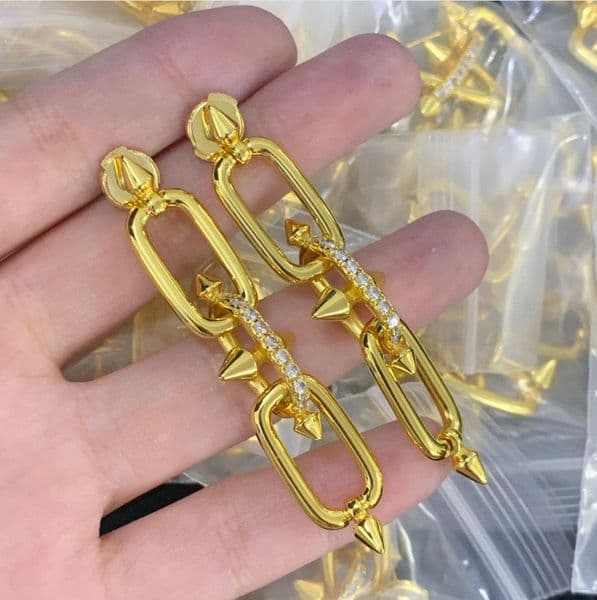 Dangle & Chandelier New classic and popular earrings, retro horseshoe earrings
