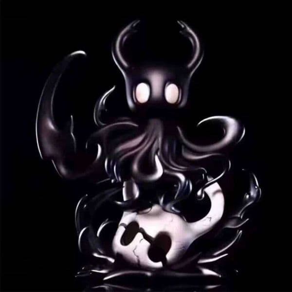 Aixlan The Hollow Shadow Knight 12cm PVC Action Figure Amine Birthday Gift Collectible Figurine W260512