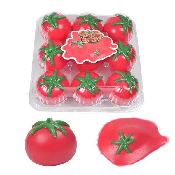 Summer Taba Squishy Water Polo Tomatoes Water Fights Fruits Tomatoes Novelty Fidget Toys Falling Cant Be Broken Autism Toys H260512