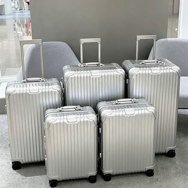 Suitcase Designer Luggage With Wheels Bag Suitcase Aluminiu Fashion Bag Boarding Large Capacity Travel Leisure Holiday Trolley Case Luggage