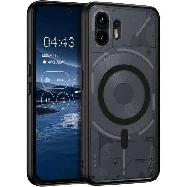 For Nothing Phone 2 Durable Protective Case, made of TPU hard plastic, with magnetic wireless charging function. W260512