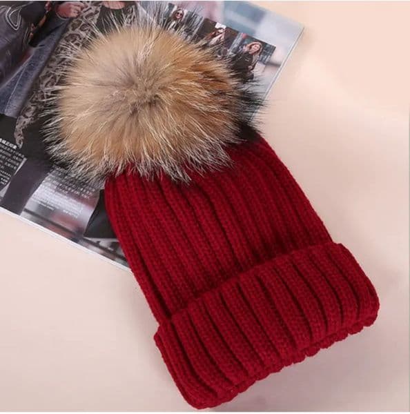 2026 Children Kids Gift baby product Baby Product Children Kids Gift Baby Product Designer Hat Cap Big Fur Poms Leisure Boy Girl Hats For Kid Caps Solid Color